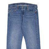 LEVI'S 501 Jeans Mens Blue Regular Straight Stone Wash W38 L27
