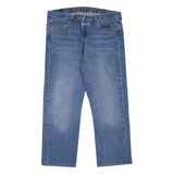 LEVI'S 501 Jeans Mens Blue Regular Straight Stone Wash W38 L27
