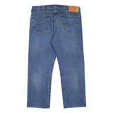 LEVI'S 501 Jeans Mens Blue Regular Straight Stone Wash W38 L27