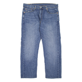 LEVI'S 514 Jeans Mens Blue Slim Straight Stone Wash W36 L26