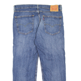 LEVI'S 514 Jeans Mens Blue Slim Straight Stone Wash W36 L26
