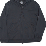 ADIDAS Womens Black Hoodie Full Zip 2XL