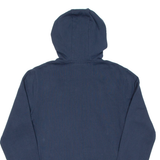 CALVIN KLEIN Womens Blue Hoodie Pullover M