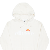 ELLESSE Womens Beige Hoodie Pullover UK 10