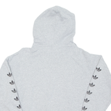 ADIDAS Womens Grey Hoodie Pullover UK 8