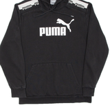 PUMA Mens Black Hoodie Pullover S