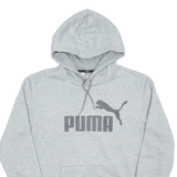 PUMA Mens Grey Hoodie Pullover S