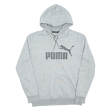 PUMA Mens Grey Hoodie Pullover S