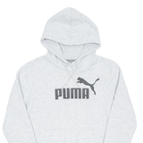 PUMA Womens Grey Hoodie Pullover UK 12