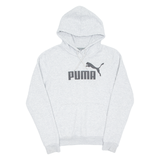 PUMA Womens Grey Hoodie Pullover UK 12