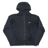 NIKE Womens Black Hoodie Full Zip 2XL