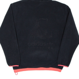 ADIDAS Womens Black Hoodie Pullover S