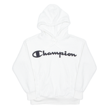 CHAMPION Womens White Hoodie Pullover XS