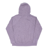 CALVIN KLEIN Womens Purple Hoodie Pullover L