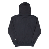 CHAMPION Mens Black Hoodie Pullover S