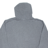 NIKE Womens Grey Hoodie Pullover L