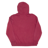 NIKE Womens Maroon Hoodie Pullover L