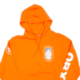 CHAMPION Womens Orange Hoodie Pullover S
