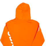 CHAMPION Womens Orange Hoodie Pullover S