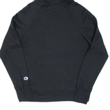 CHAMPION Womens Black Hoodie Pullover S