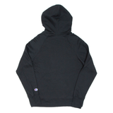 CHAMPION Womens Black Hoodie Pullover S