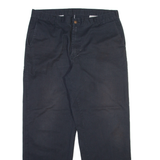 DICKIES Mens Trousers Black Regular Straight W38 L30
