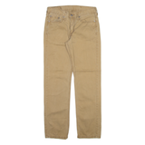 LEVI'S 514 Mens Trousers Beige Slim Straight W29 L32