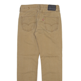 LEVI'S 514 Mens Trousers Beige Slim Straight W29 L32