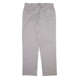 DICKIES Mens Trousers Grey Regular Straight W38 L34