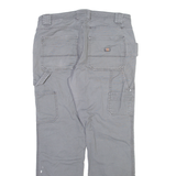 DICKIES Carpenter Womens Trousers Grey Regular Straight W32 L29