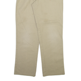 DICKIES Mens Trousers Beige Regular Straight W34 L32