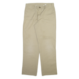 DICKIES Mens Trousers Beige Regular Straight W34 L32