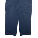 DICKIES Cargo Mens Trousers Blue Regular Straight W40 L28