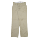 DICKIES Mens Trousers Beige Slim Straight W30 L30