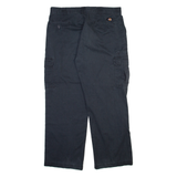 DICKIES Cargo Mens Trousers Grey Relaxed Straight W38 L32