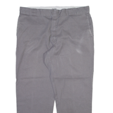 DICKIES 874 Workwear Mens Trousers Grey Regular Straight W40 L30