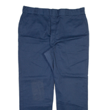 DICKIES 874 Workwear Mens Trousers Blue Regular Straight W40 L32