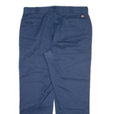 DICKIES 874 Workwear Mens Trousers Blue Regular Straight W40 L32