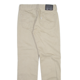LEVI'S 514 Mens Trousers Beige Slim Straight W30 L32