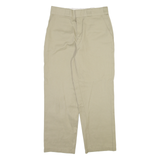 DICKIES Womens Trousers Beige Regular Straight W28 L26