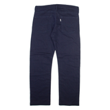 LEVI'S 513 Mens Trousers Blue Slim Straight W32 L27