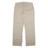 LEVI'S 559 Mens Trousers Beige Relaxed Straight W34 L31