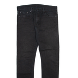 LEVI'S 510 Mens Trousers Black Regular Tapered W32 L32