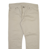 LEVI'S 513 Mens Trousers Beige Slim Straight W38 L30