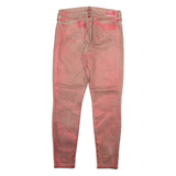 TRUE RELIGION Womens Trousers Red Slim Tapered W31 L29