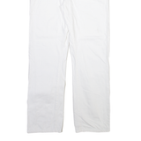 NAUTICA Mens Trousers White Regular Straight W30 L30