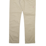 DICKIES Mens Trousers Beige Slim Straight W32 L32