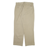 DICKIES Mens Trousers Beige Regular Straight W34 L30