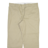 DICKIES 874 Workwear Mens Trousers Beige Regular Straight W40 L30