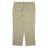 DICKIES 874 Workwear Mens Trousers Beige Regular Straight W40 L30